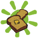 Android 1.1 Banana bread icon